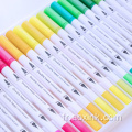 Marqueur d'art Double Astuces Stylos pour cadeau étudiant